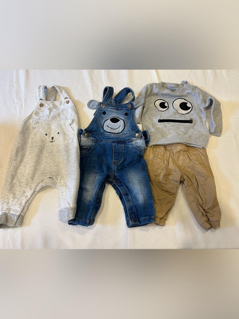 3 baby outfit bundle